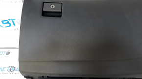 Glove box, glove compartment Nissan Pathfinder 13-20 black, scratches, abrasions, bump