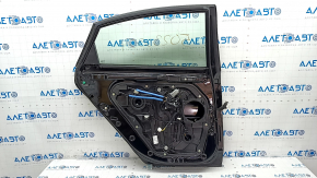 Door assembly rear left Hyundai Sonata 15-19 black S3, chip