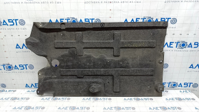 Front left underbody protection Hyundai Sonata 15-19 tear