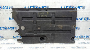 Front right underbody protection Hyundai Sonata 15-19 missing fragment
