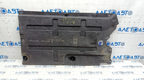 Front left underbody protection Hyundai Sonata 15-19 tear