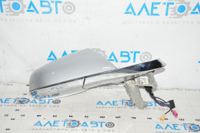 Side mirror right Tesla Model S 12-20 13+2 pins, auto-dimming, gray+chrome, heated, peeling paint