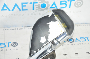 Side mirror right Tesla Model S 12-20 13+2 pins, auto-dimming, gray+chrome, heated, peeling paint