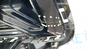 Left fog light frame Hyundai Sonata 18-19 for halogen, scratches, crack