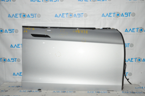 Door assembly front right Tesla Model S 12-15 prerest silver PMSS, bumps, scratches on chrome handle