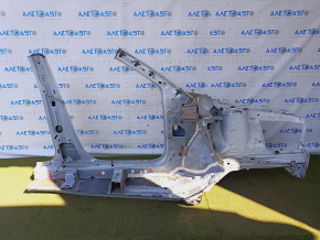 Front left quarter Mazda CX-5 17 - sawn off, with central pillar, white, bump on threshold