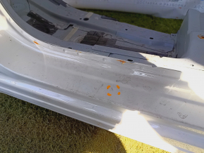 Front left quarter Mazda CX-5 17 - sawn off, with central pillar, white, bump on threshold