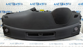 Torpedo front panel with AIRBAG Hyundai Sonata 18-19 black, rusty pyropatron