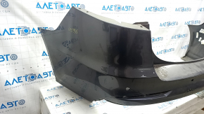 Rear bumper bare Ford Fusion mk5 19-20 for 4 parking sensors without Park Assist, graphite, scratches