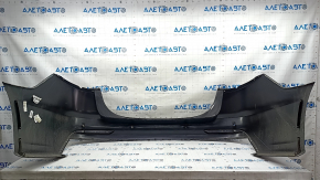 Rear bumper bare Ford Fusion mk5 19-20 for 4 parking sensors without Park Assist, graphite, scratches