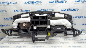 Torpedo front panel with AIRBAG Hyundai Sonata 18-19 black, rusty pyropatron