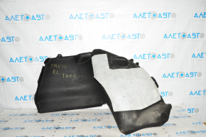 Rear left arch trim Tesla Model S 12-20 black, type 3