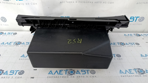 Glove box, glove compartment Nissan Pathfinder 13-20 black, scuffs, crack in the stiffener