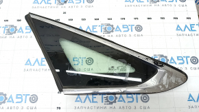 Rear left fixed glass window Hyundai Sonata 18-19