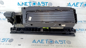 Glove box, glove compartment Infiniti QX50 19- black, scuffs, bumps, broken fasteners