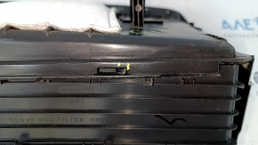 Glove box, glove compartment Infiniti QX50 19- black, scuffs, bumps, broken fasteners
