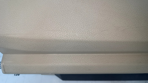 Glove box, glove compartment Nissan Rogue 14-20 beige, scratches, whitened plastic