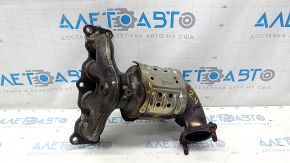 Exhaust manifold with catalytic converter Hyundai Sonata 15-19 2.4