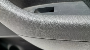 Door trim card rear right Hyundai Sonata 18-19 black, scratches