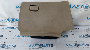 Glove box, glove compartment Nissan Rogue 14-20 beige, scratches, abrasions