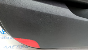 Door trim card front left Hyundai Sonata 18-19 black, scratches