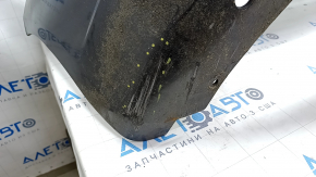 Front bumper bare Ford Fusion mk5 19-20 without parking sensors and towing hook, graphite, scratches, crack, non-standard holes