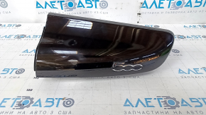 Glove box, upper glove compartment Fiat 500X 16-17 black, glossy, scratches