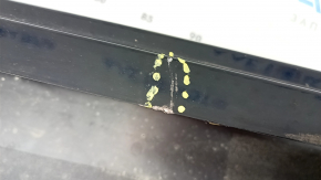 Left threshold Hyundai Sonata 18-19 black, broken fasteners, scratches