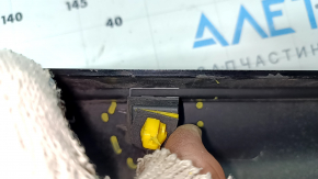 Right threshold Hyundai Sonata 18-19 black, broken fasteners, scratches
