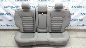 Rear row of seats 2 row Ford Fusion mk5 17-20 cloth gray, dents, dry clean