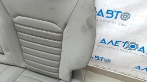Rear row of seats 2 row Ford Fusion mk5 17-20 cloth gray, dents, dry clean