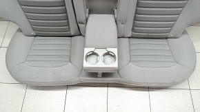 Rear row of seats 2 row Ford Fusion mk5 17-20 cloth gray, dents, dry clean