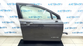 Door assembly front right Ford Fusion mk5 13-20 hybrid graphite J7, triplex glass, bumps, dents, bump on molding