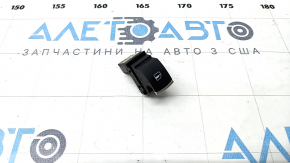 Front right window lift control VW Passat b8 16-19 USA black with chrome, auto, chrome useful