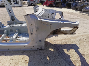 Front right quarter BMW X3 G01 18-21 on the body, white, non-standard