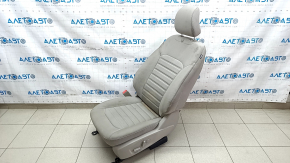 Driver's seat Ford Fusion mk5 17-20 without airbag, electric, gray cloth, dry cleanable