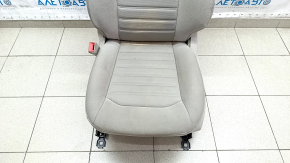 Driver's seat Ford Fusion mk5 17-20 without airbag, electric, gray cloth, dry cleanable