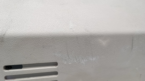 Lower tailgate trim Nissan Rogue 14-20 beige, scratches, needs cleaning