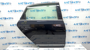 Door assembly rear right VW Passat b8 16-19 USA black LC9X, bump, scratches