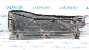 Right underbody protection VW Tiguan 18 - dented, worn, missing fragment