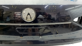 Trunk lid VW Passat b8 16-19 USA black LC9X, bumps, scratches