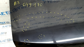 Trunk lid VW Passat b8 16-19 USA black LC9X, bumps, scratches