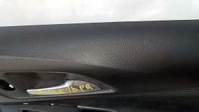 Door trim card front right Chevrolet Cruze 16- black, cloth, no fragment of trim, scratches, abrasions