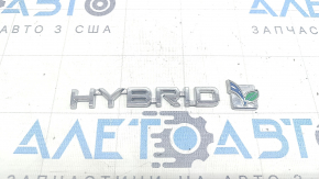 Emblem inscription HYBRID trunk lid Ford Fusion mk5 19-20