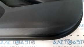 Door trim card front right Chevrolet Cruze 16- black, cloth, scratches, abrasions