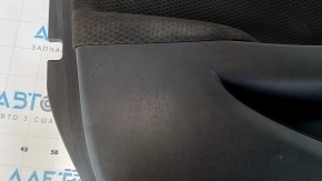 Door trim card front left Chevrolet Malibu 16- black cloth, scratches