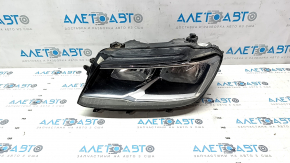 Headlight front left VW Tiguan 18 - bare halogen, LED DRL, sand, without plug