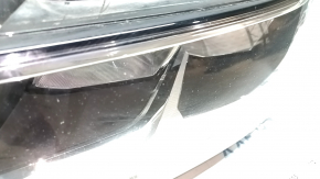 Headlight front left VW Tiguan 18 - bare halogen, LED DRL, sand, without plug