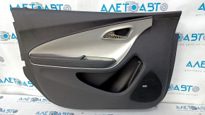 Door trim card front left Chevrolet Volt 11-15 black with gray insert, BOSE, scuffs, dents