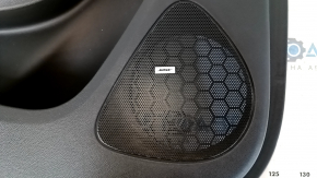 Door trim card front left Chevrolet Volt 11-15 black with gray insert, BOSE, scuffs, dents